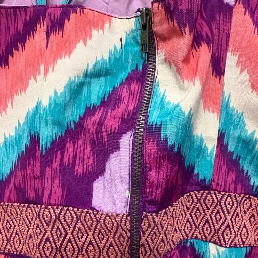 Colorful Zigzag Pattern Dress - Picture 6 of 7